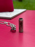 Sterling Silver Ash Holder Necklace