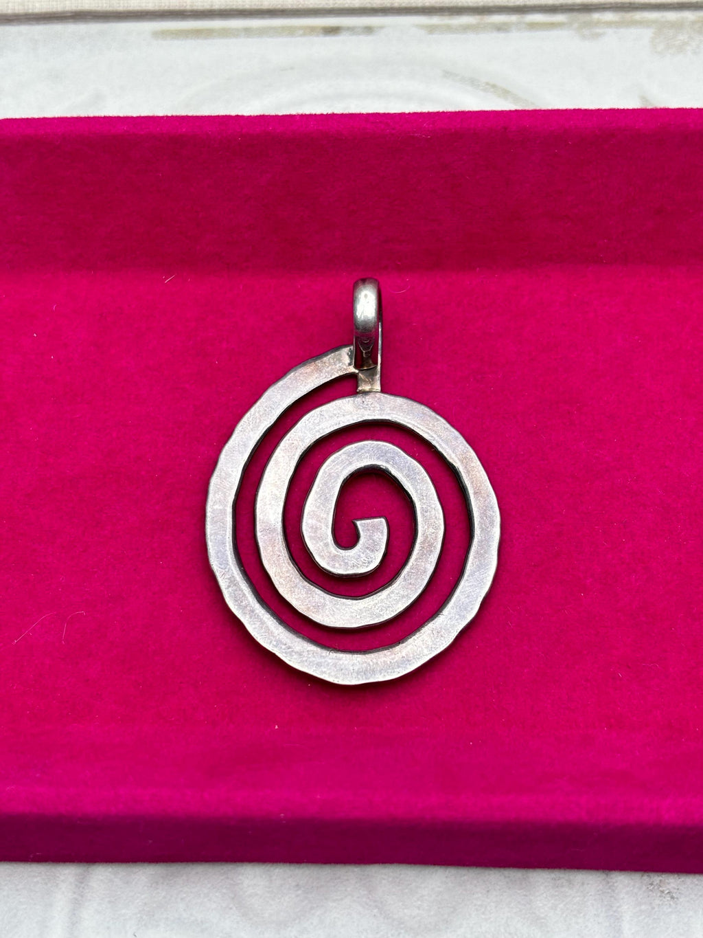 Sterling Silver Swirl Pendant