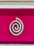 Sterling Silver Swirl Pendant