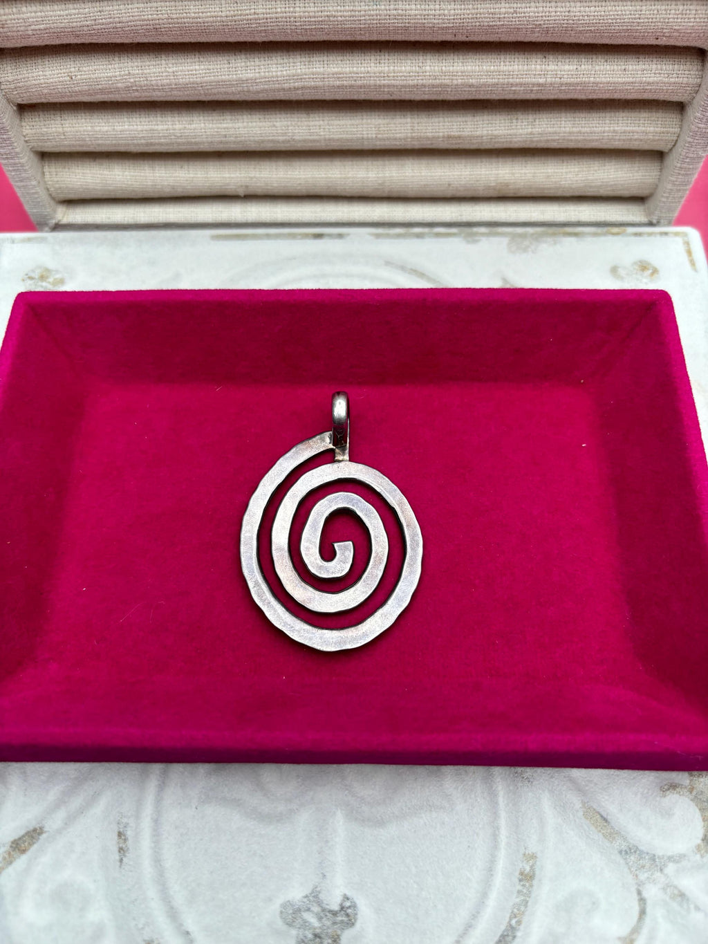 Sterling Silver Swirl Pendant