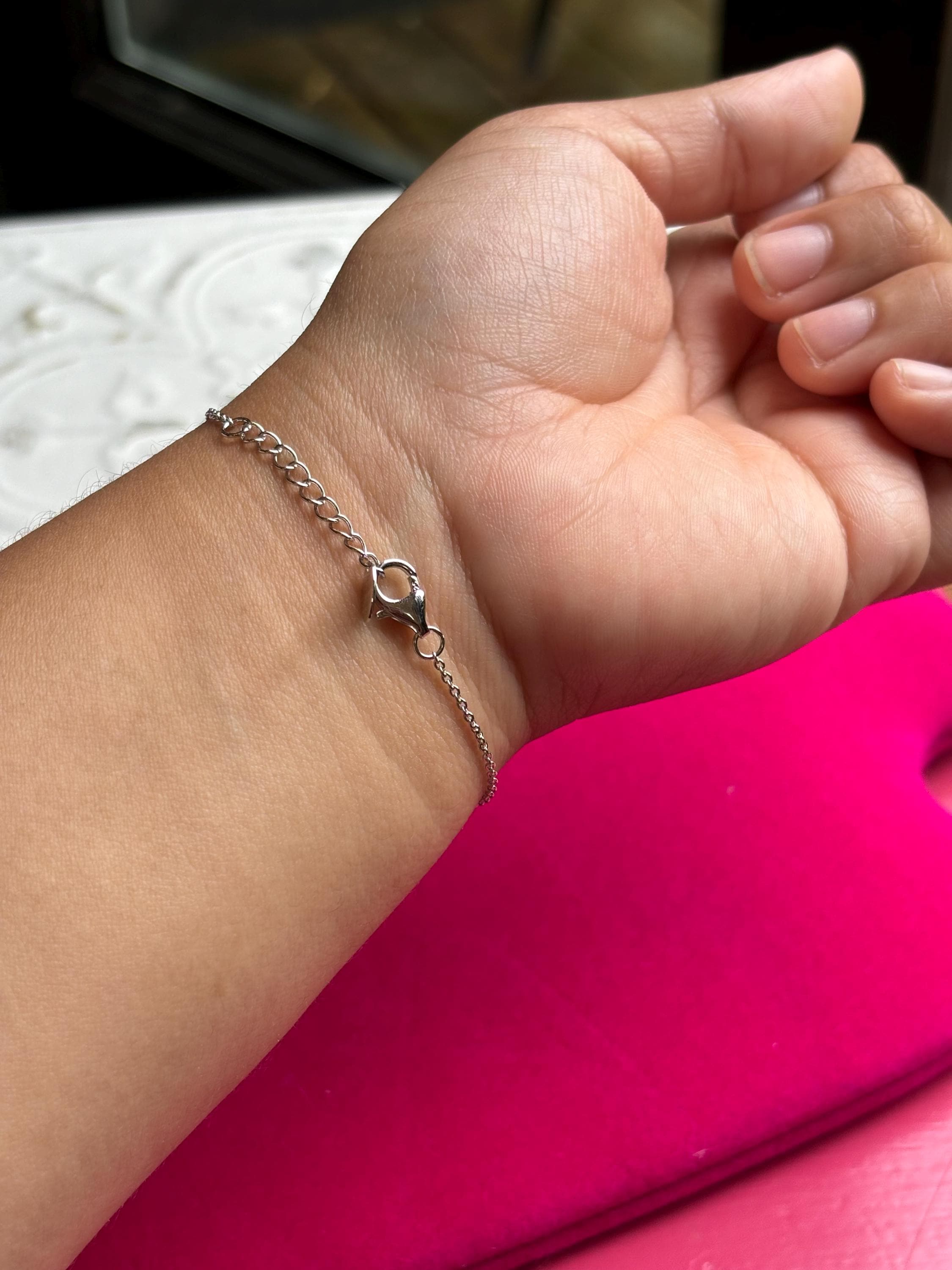 Sterling Silver Horse Charm Bracelet