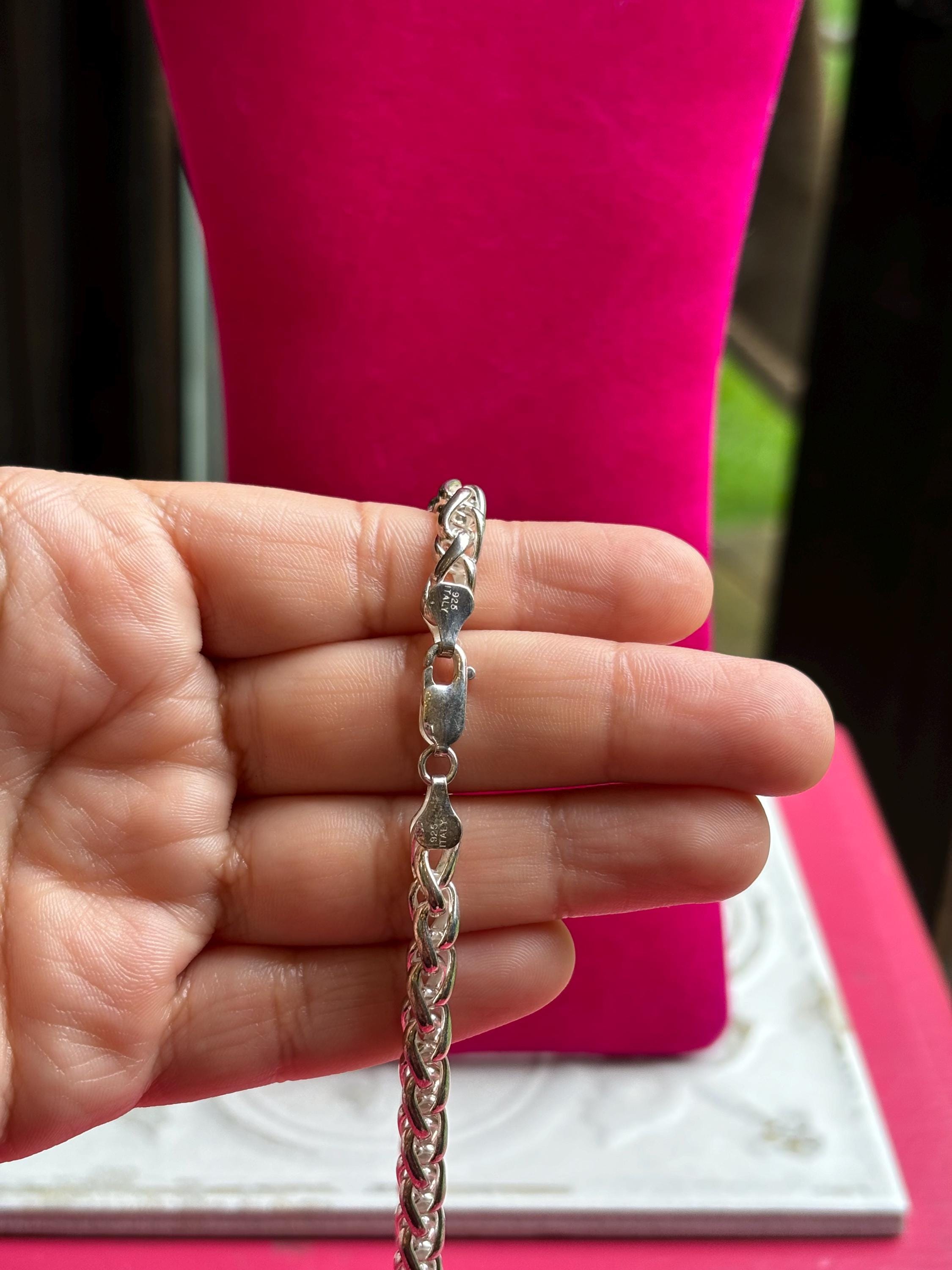 Sterling Silver Round Spiga Chain