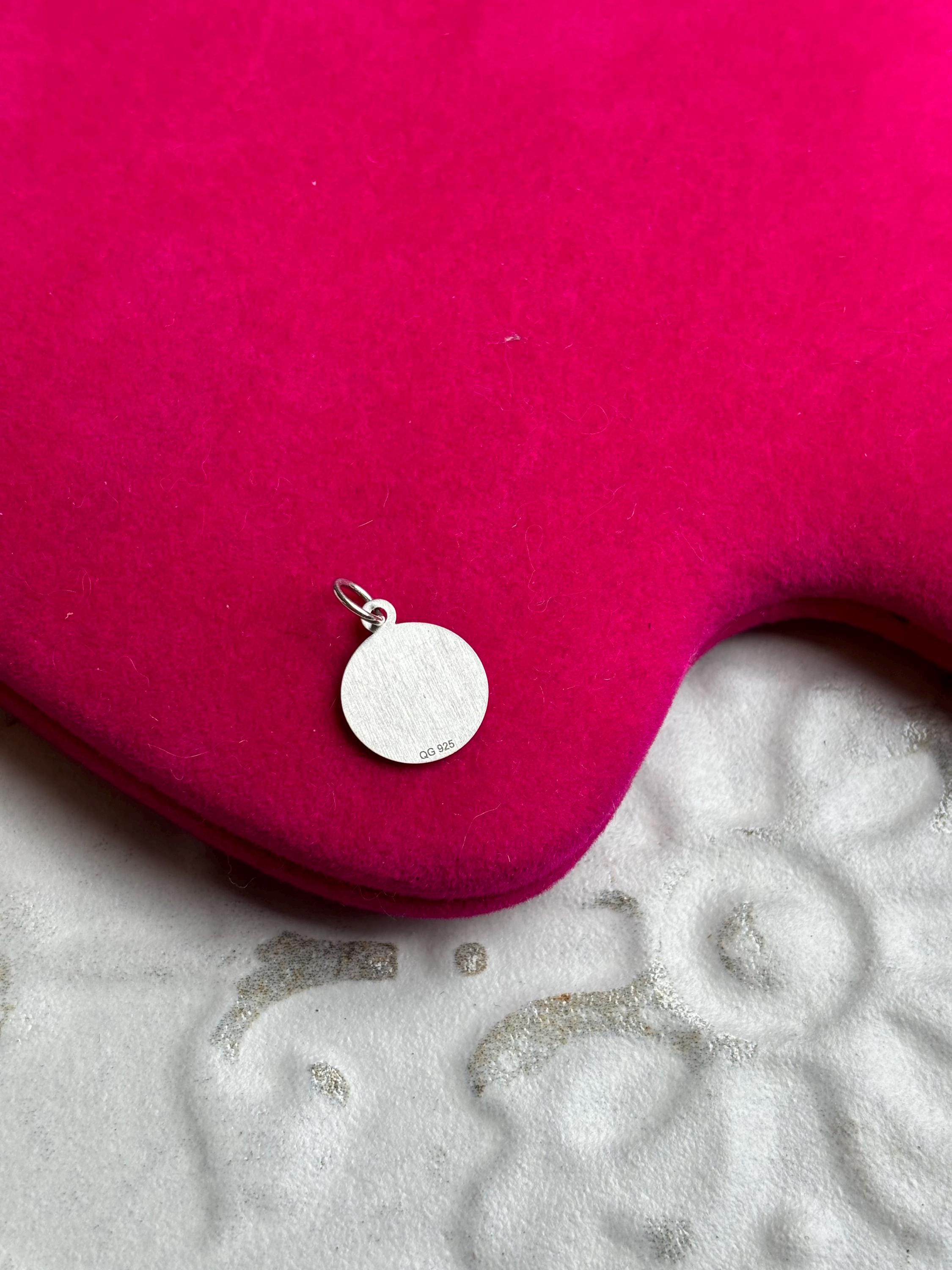 Sterling Silver Rhodium-plated Graduation Day Charm
