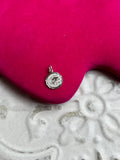 Sterling Silver Rhodium-plated Graduation Day Charm