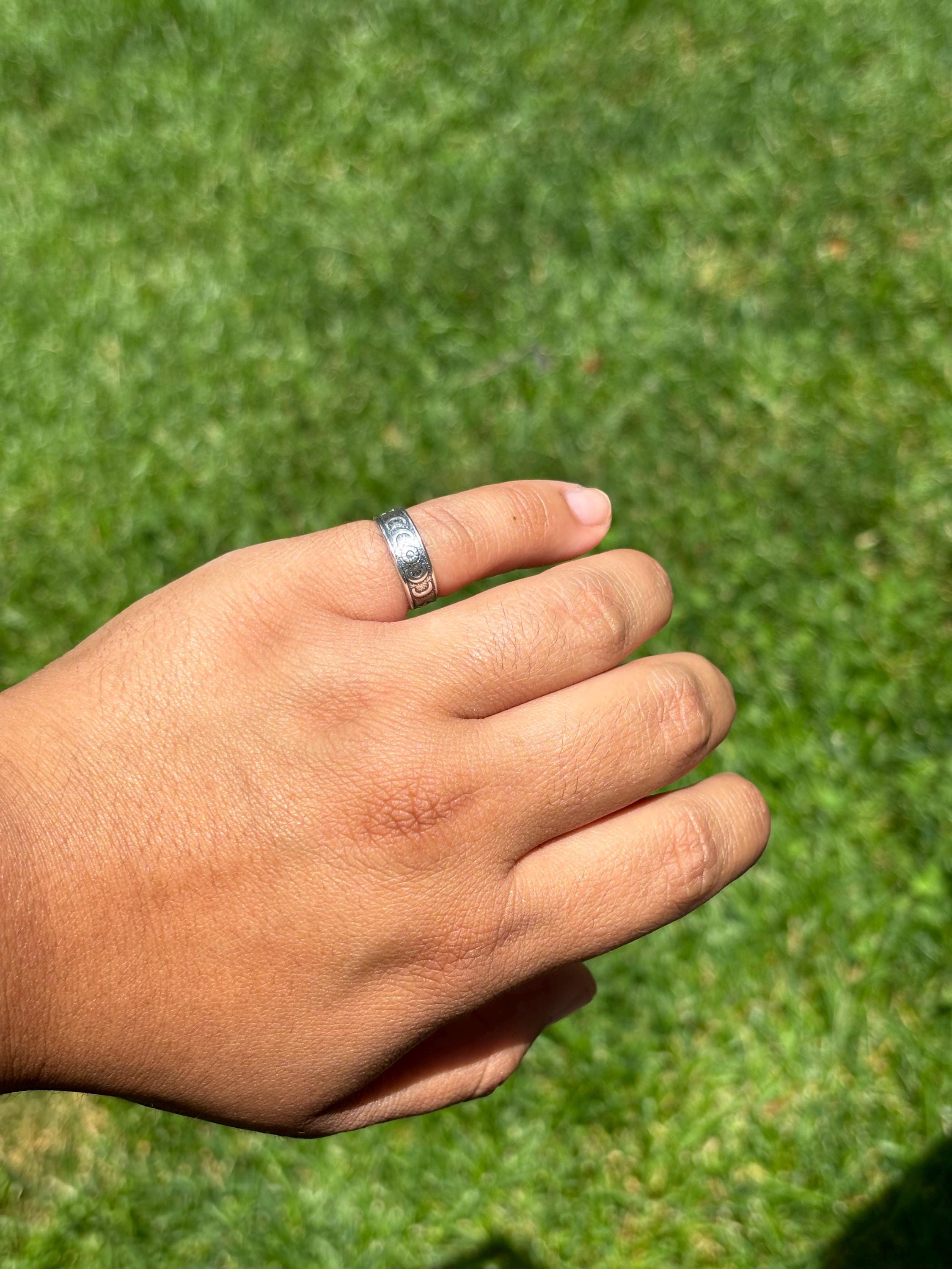 Sterling Silver Moon and Star Toe Ring