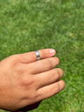 Sterling Silver Waves Toe Ring