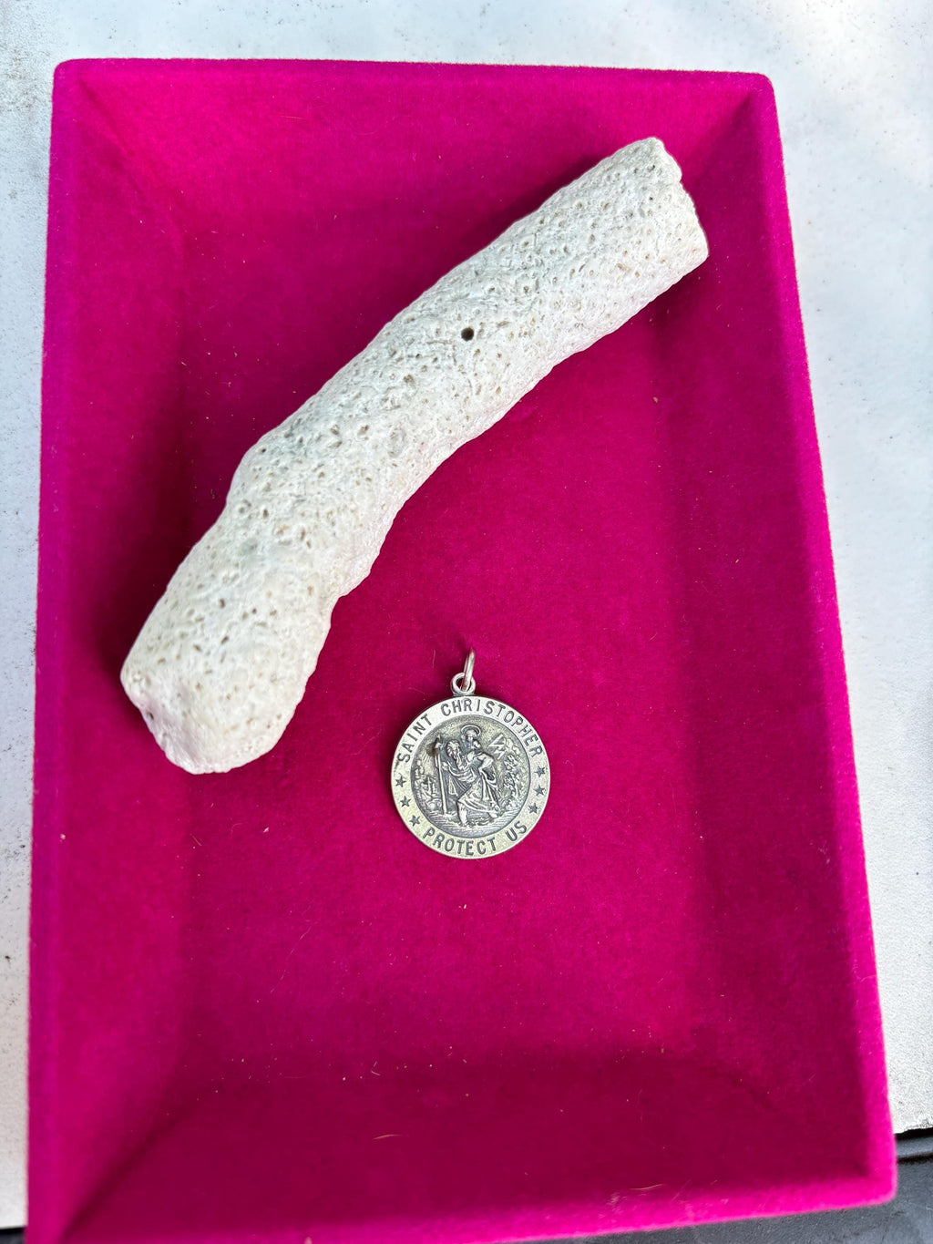 Sterling Silver St. Christopher Medal