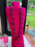 Onyx Steely Necklace