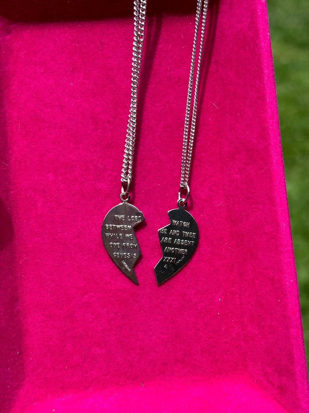 Sterling Silver Miz Pah 24" Necklace