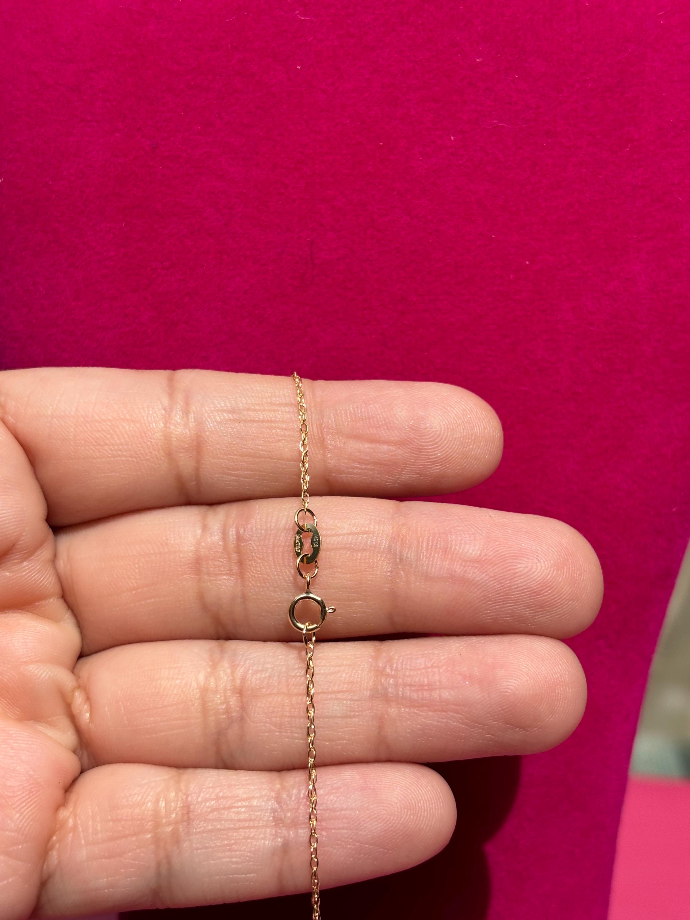 14K Yellow Gold-Filled 1 mm Rope 16" Chain