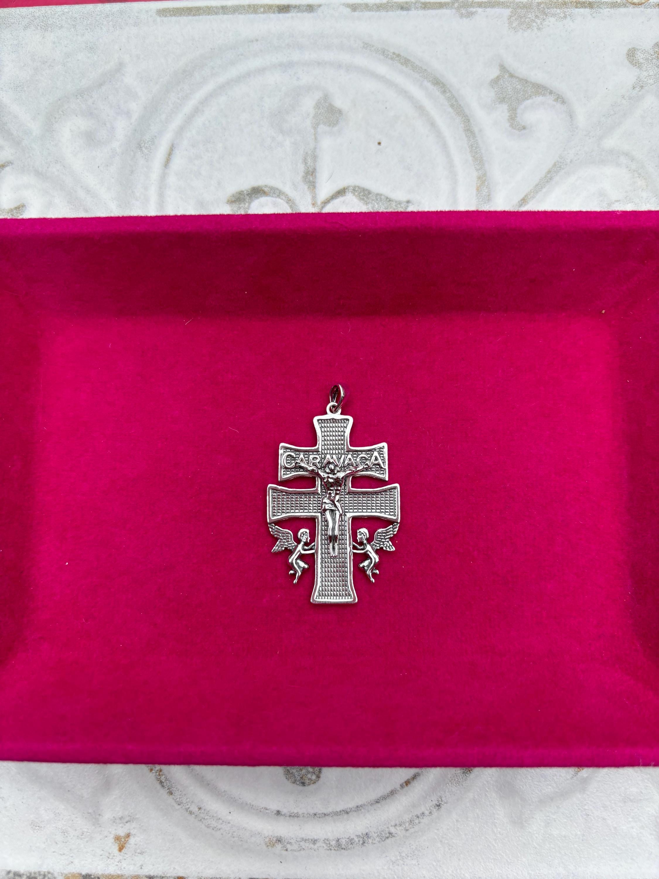Sterling Silver Antiqued Large Crucifix Cross Pendant