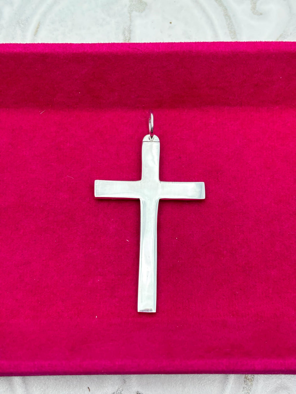Sterling Silver Latin Cross Charm