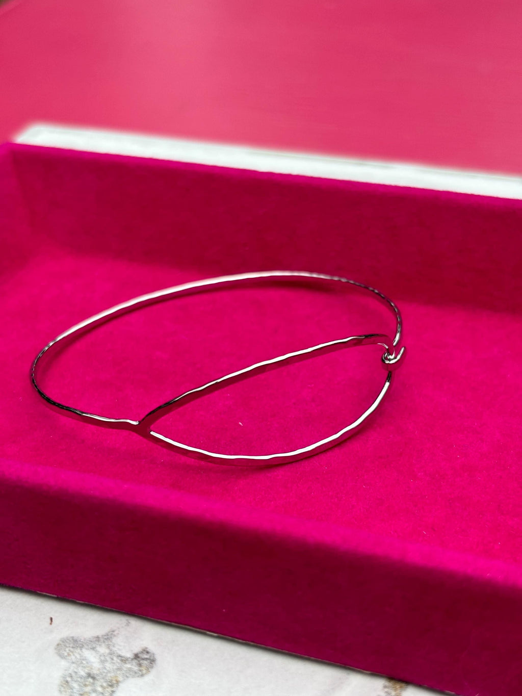 Sterling Silver Open Clasp Bracelet