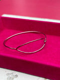 Sterling Silver Open Clasp Bracelet