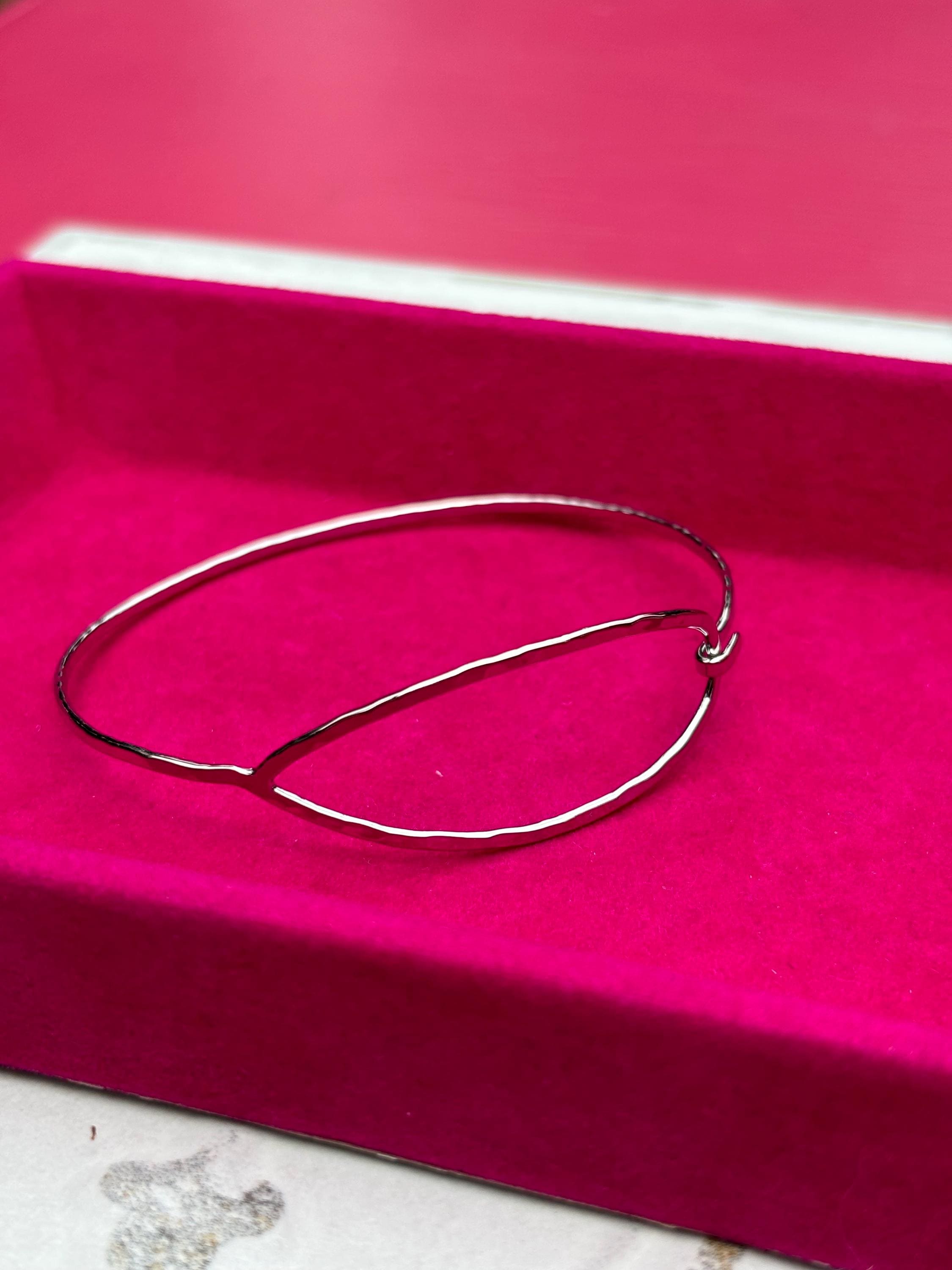 Sterling Silver Open Clasp Bracelet
