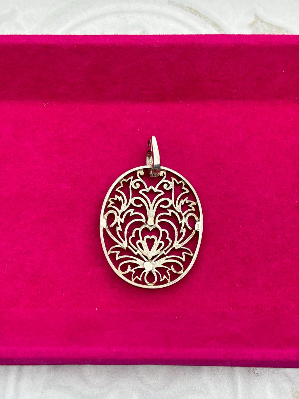 Sterling Silver Filigree Pendant