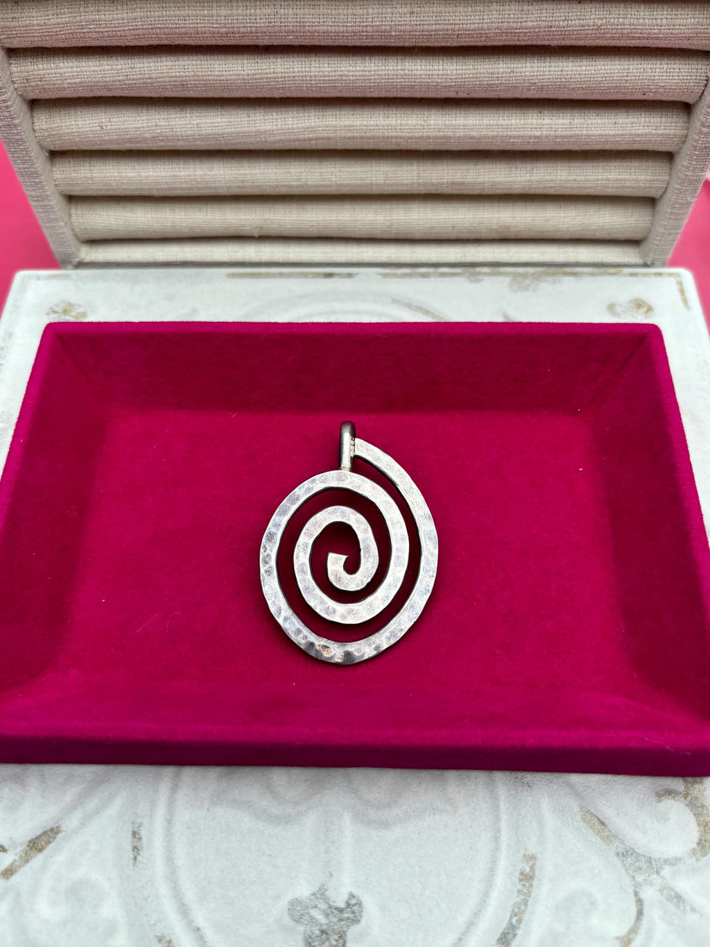 Sterling Silver Swirl Pendant