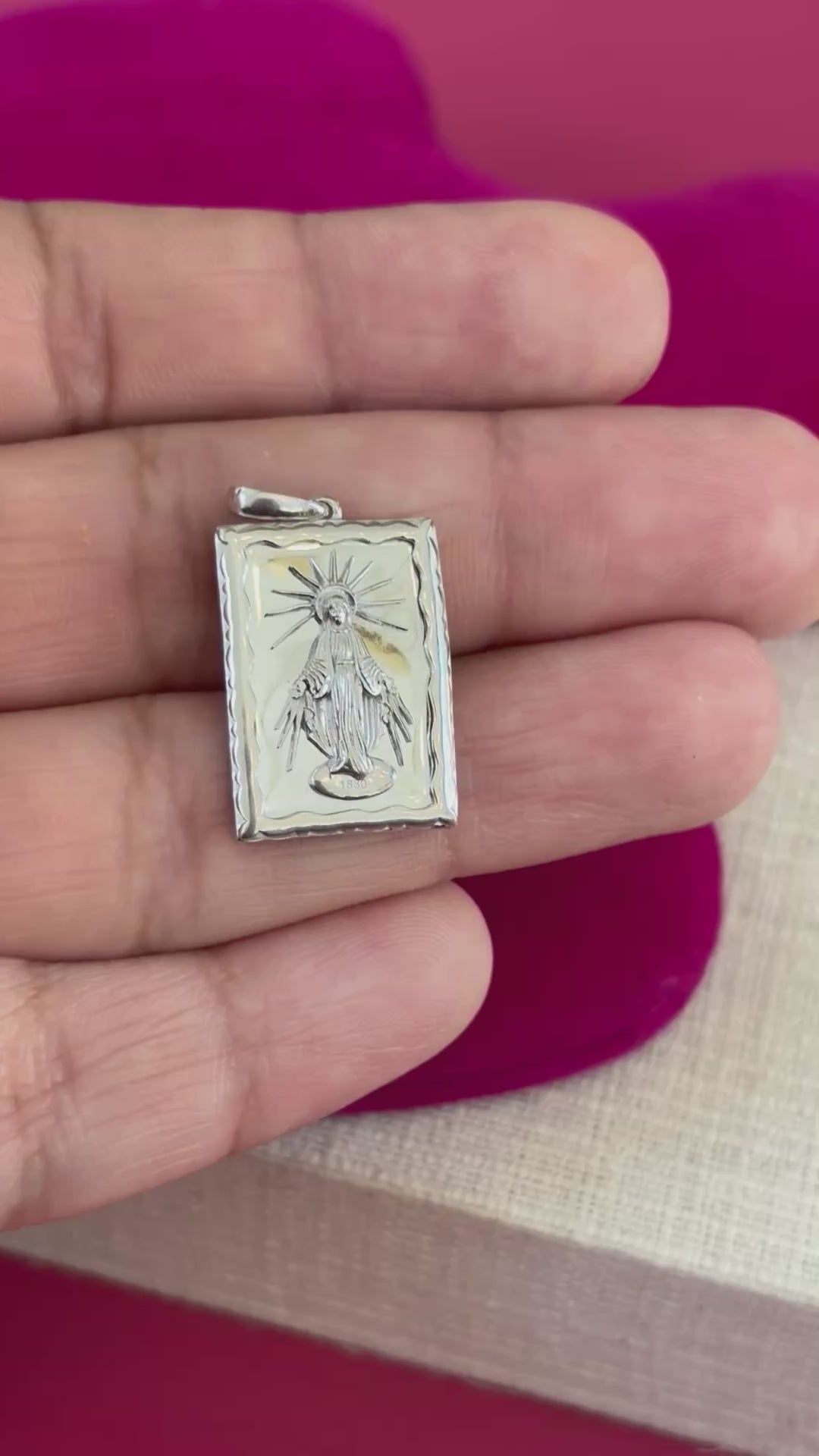 Sterling Silver Miraculous Medal
